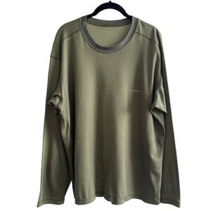 Patagonia Capilene Base Layer Shirt Long Sleeve Utility Green